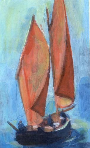 Red Sails 1Acrylic